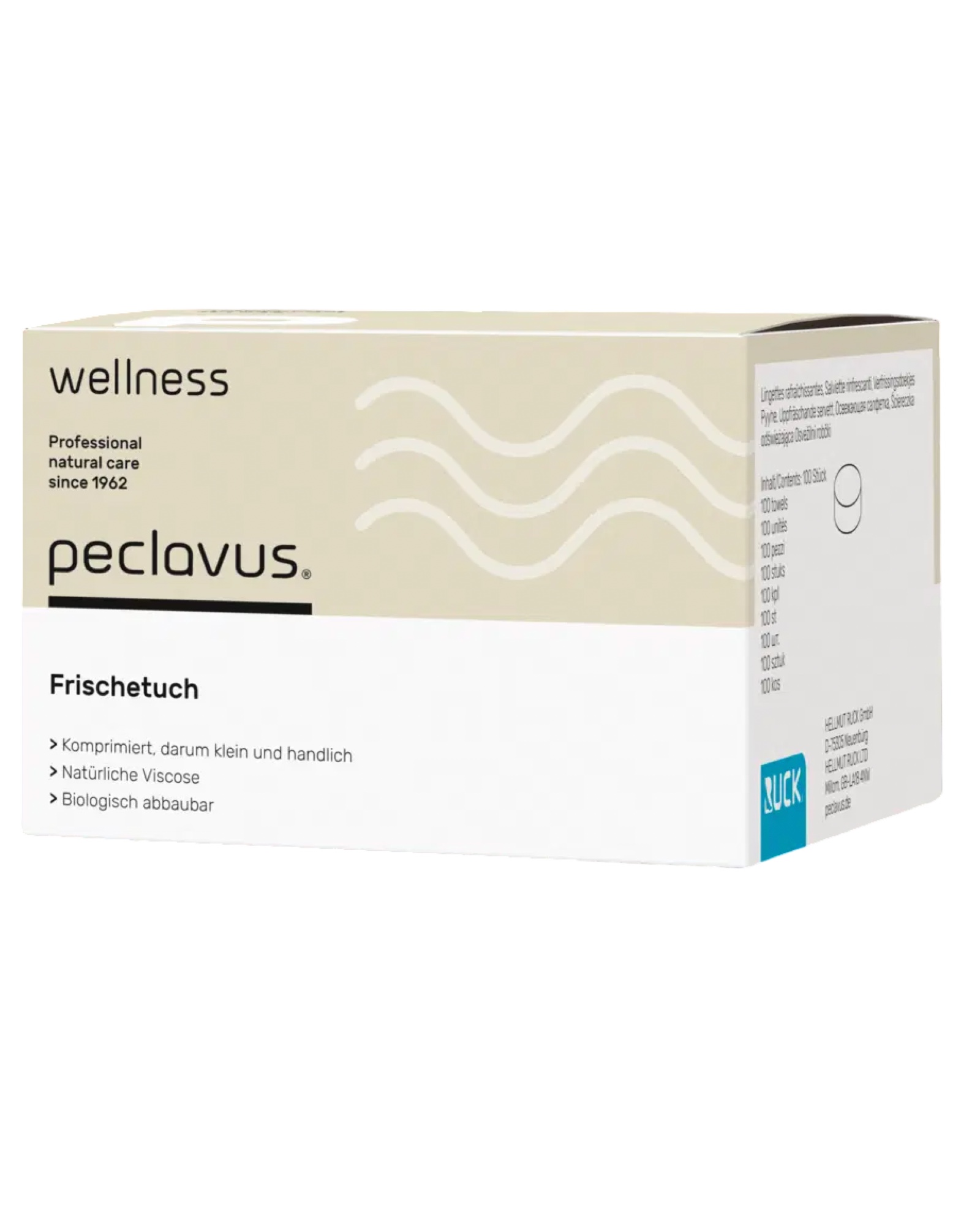 Peclavus wellness Frischetuch 100 Stück