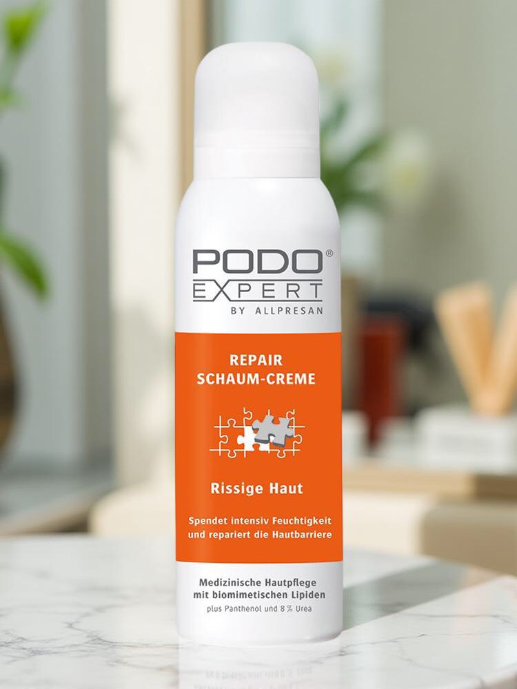 Allpresan PODOEXPERT Repair Schaum-Creme, rissige Haut, 125 ml Allpresan PODOEXPERT Repair Schaum-Creme, rissige Haut, 125 ml
