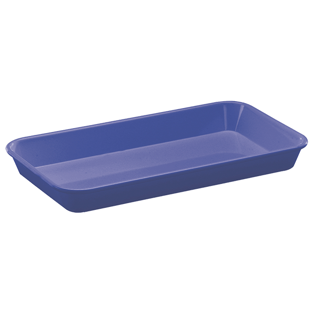 Ablagetablett groß mit hohem Rand, blau Ablagetablett groß mit hohem Rand, blau