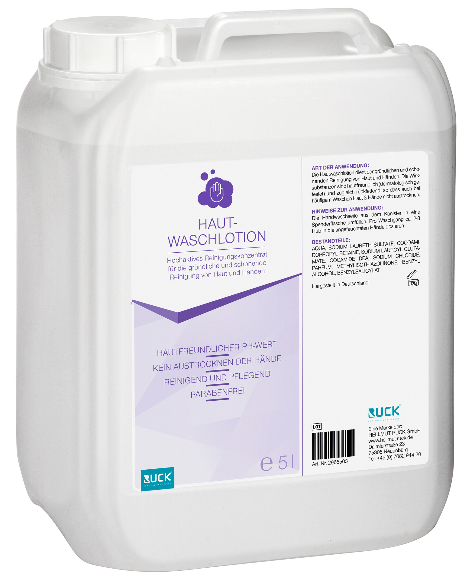 RUCK Hautwaschlotion | 5000 ml RUCK Hautwaschlotion | 5000 ml