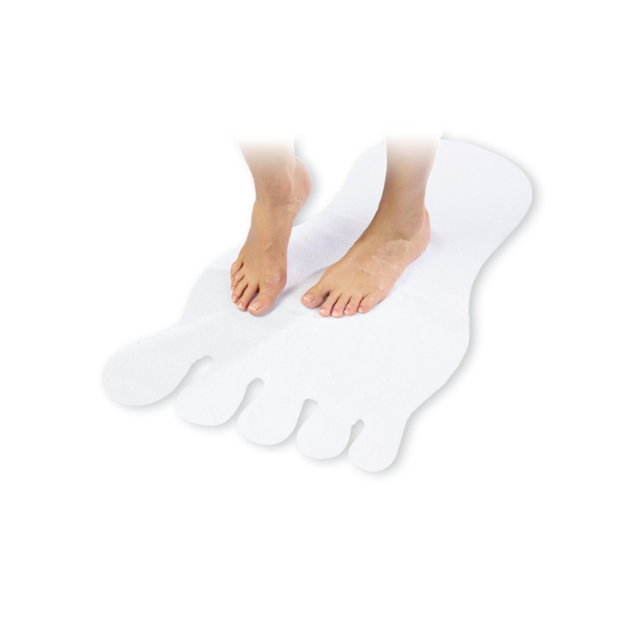 BAEHR Vlies-Matte in Fussform 100 St Vlies 1 Pack (100 Stk.) BAEHR Vlies-Matte in Fussform 100 St Vlies 1 Pack (100 Stk.)