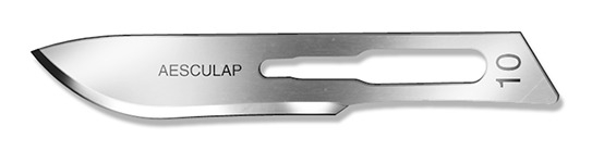 AESCULAP - Skalpellklingen Fig. BB510 | 100 Stück