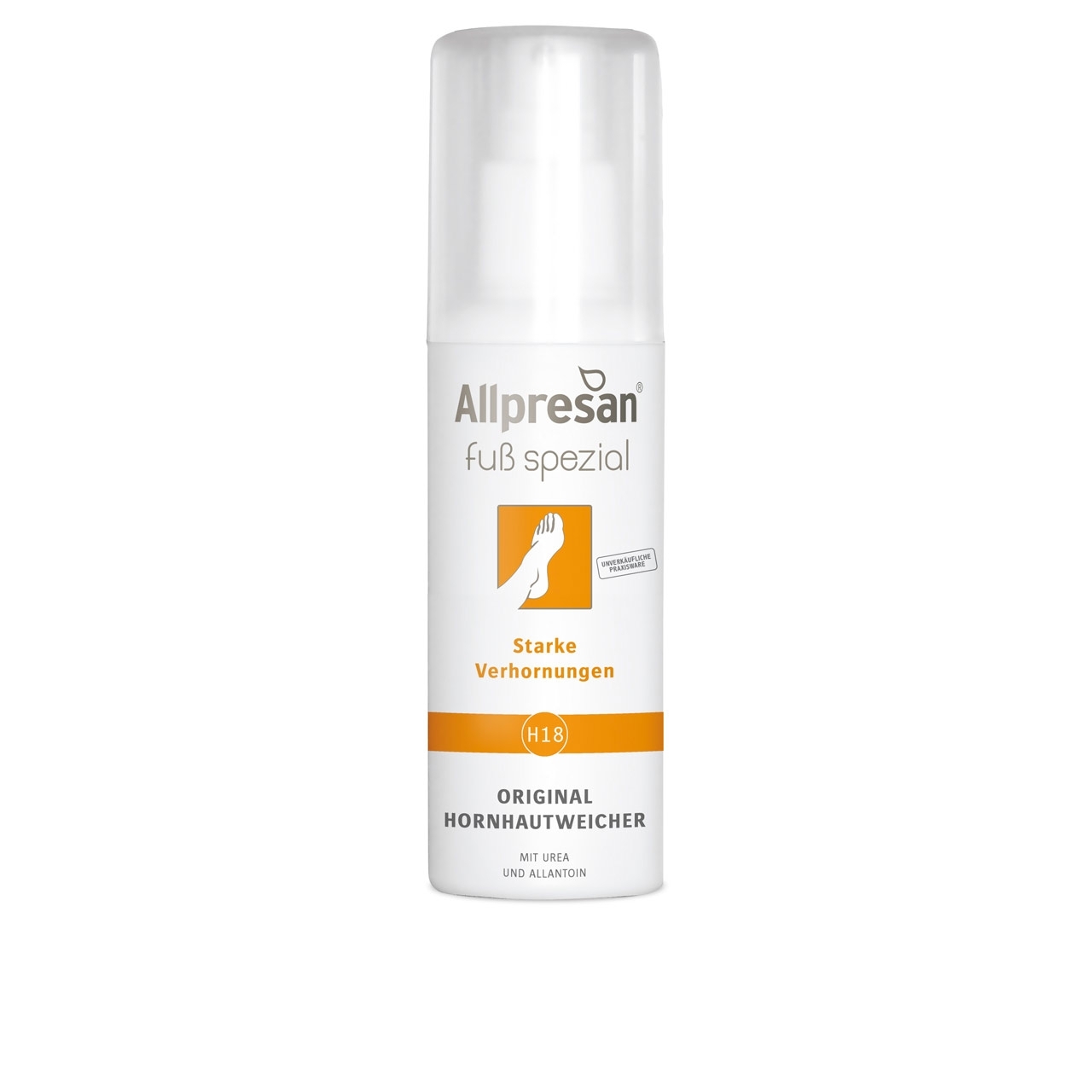 Allpresan Hornhautweicher Fuß Spezial H18, bei starker Verhornungen, 200 ml Allpresan Hornhautweicher Fuß Spezial H18, bei starker Verhornungen, 200 ml