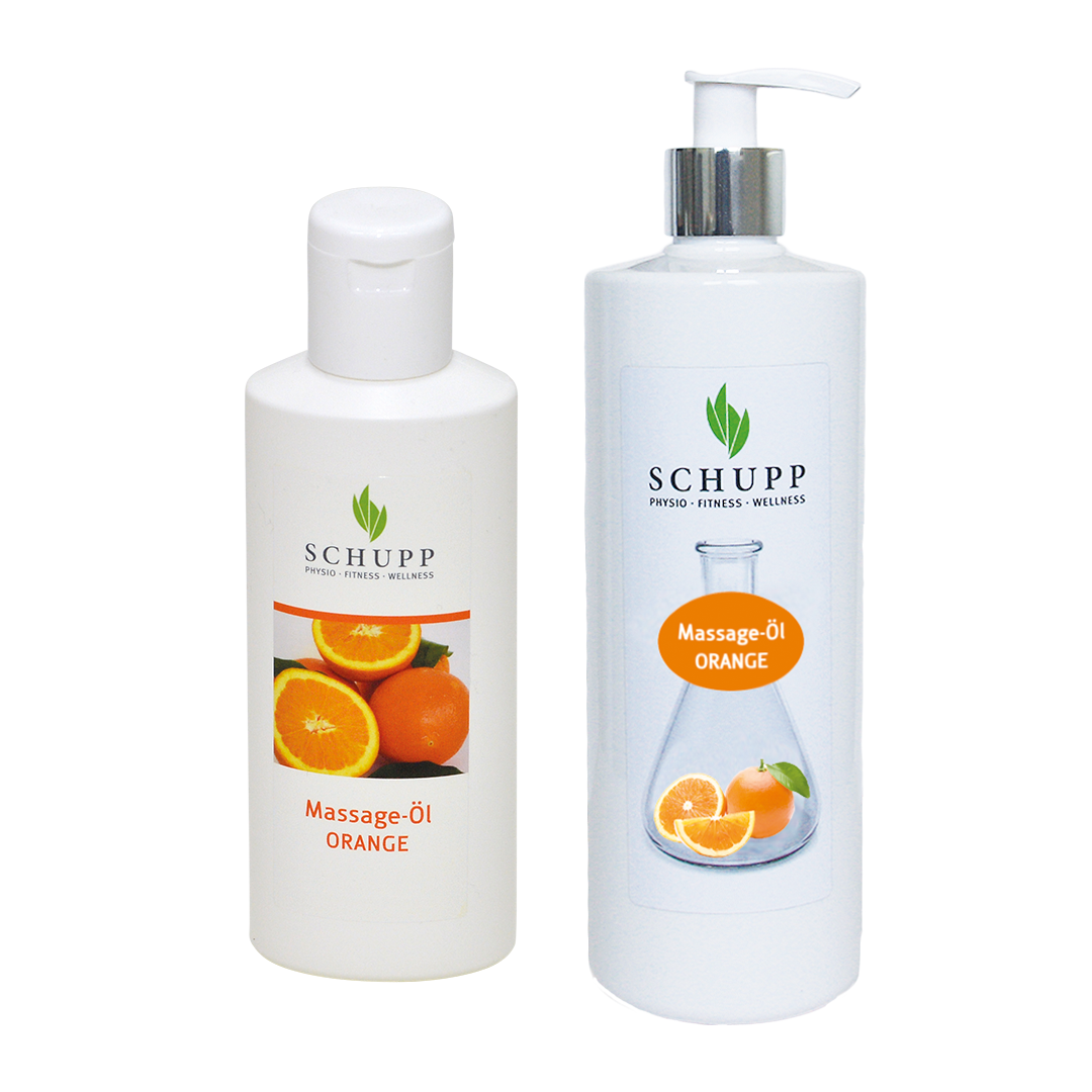 SCHUPP Massageöl Orange 0,5 l  SCHUPP Massageöl Orange 0,5 l
