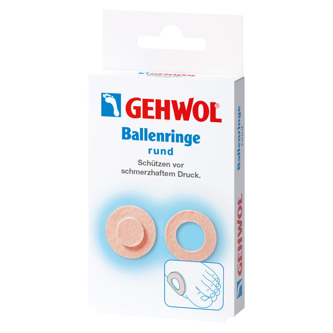 GEHWOL Ballenringe rund 6 Stück GEHWOL Ballenringe rund 6 Stück