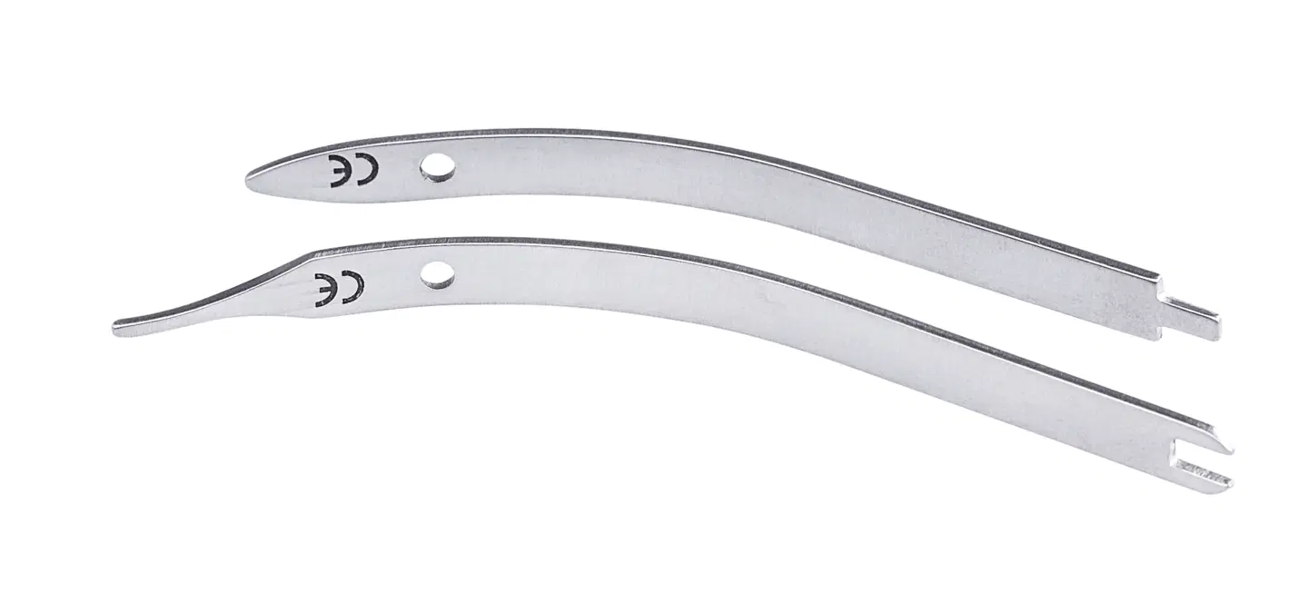 🟡 AESCULAP Federnpaar aus Edelstahl 🟡 AESCULAP Federnpaar aus Edelstahl