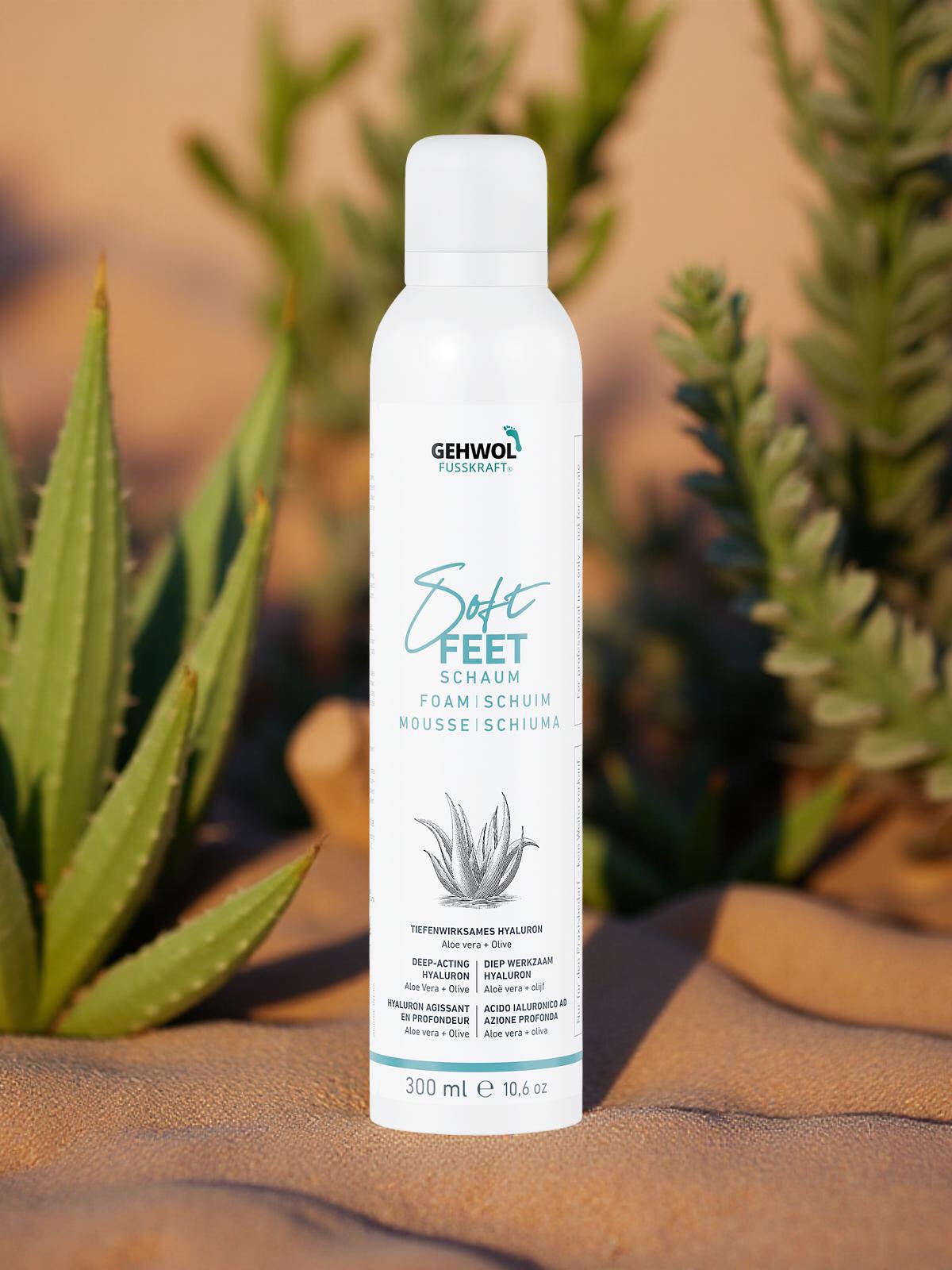GEHWOL FUSSKRAFT Soft Feet Schaum | 300 ml
