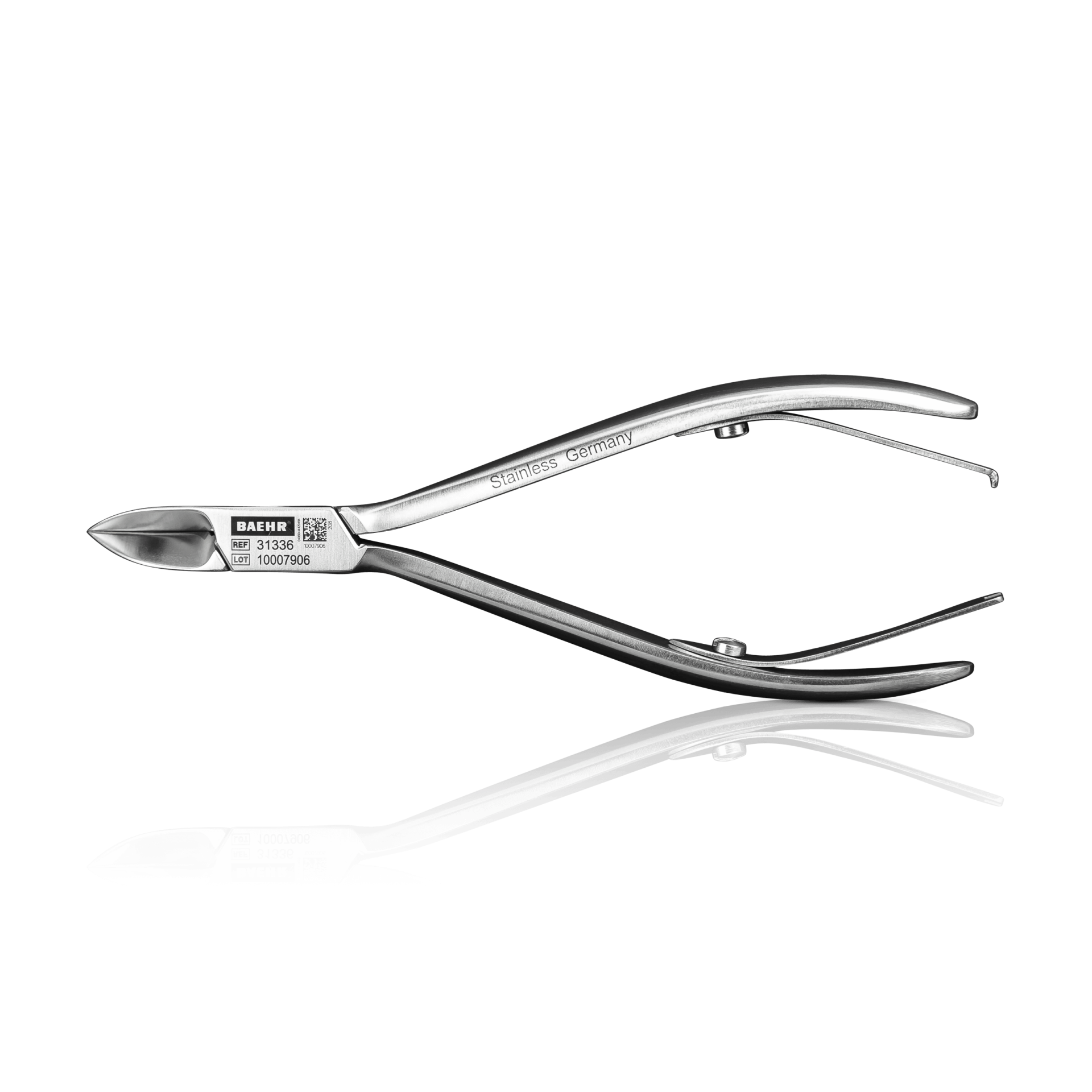 🔷 BAEHR PODOLINE Nagelzange 13 cm, gewölbte Schneide 🔷 BAEHR PODOLINE Nagelzange 13 cm, gewölbte Schneide