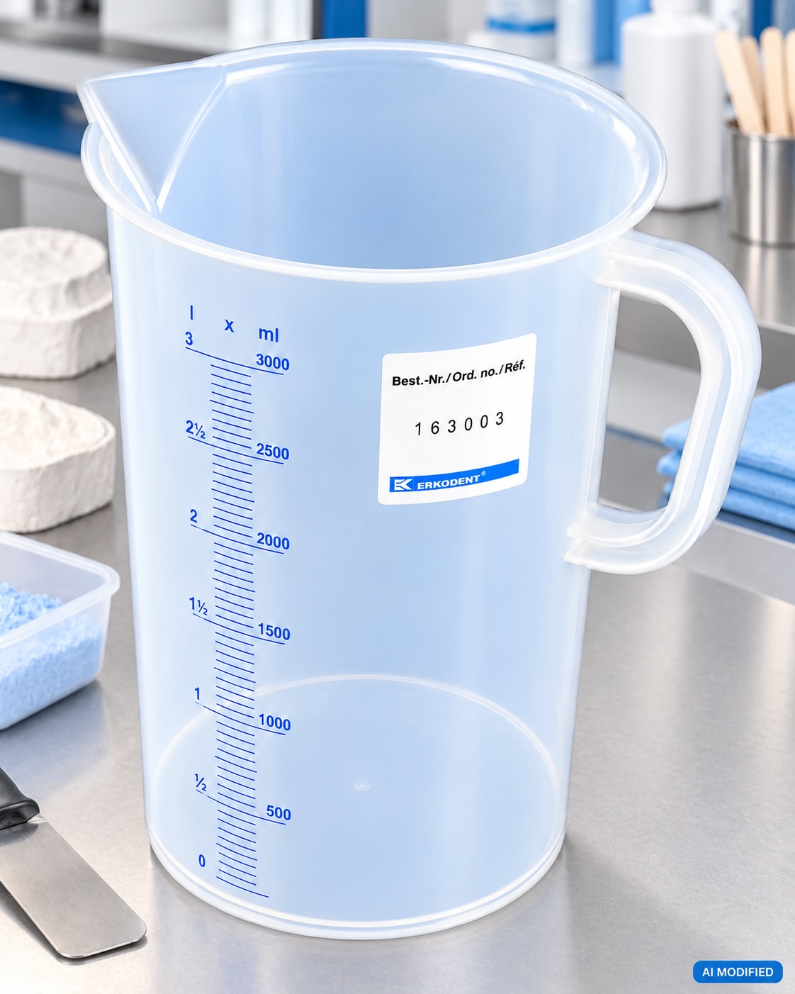 ERKODENT Anmisch- u. Messbecher für ALGIFORM 3 ltr.