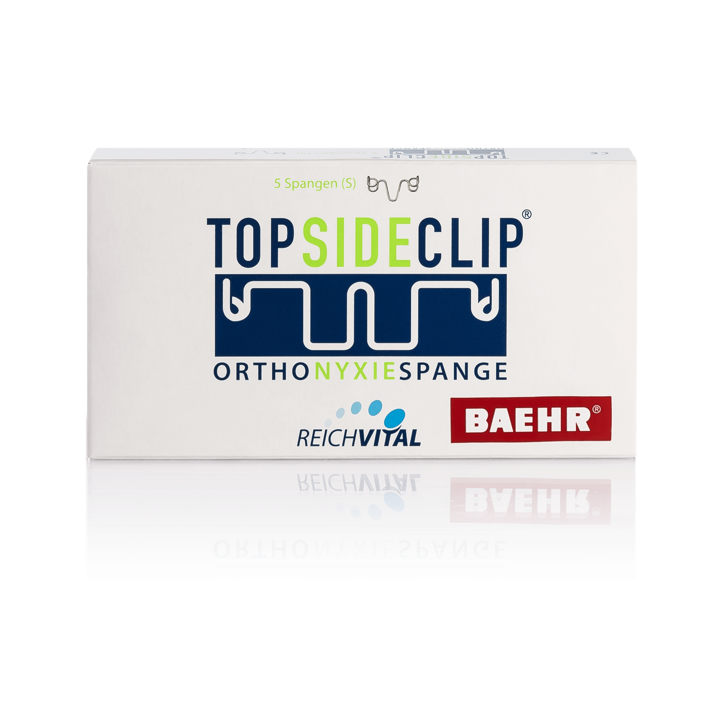 Orthonyxiespange - Top Side Clip - Größe S Orthonyxiespange - Top Side Clip - Größe S