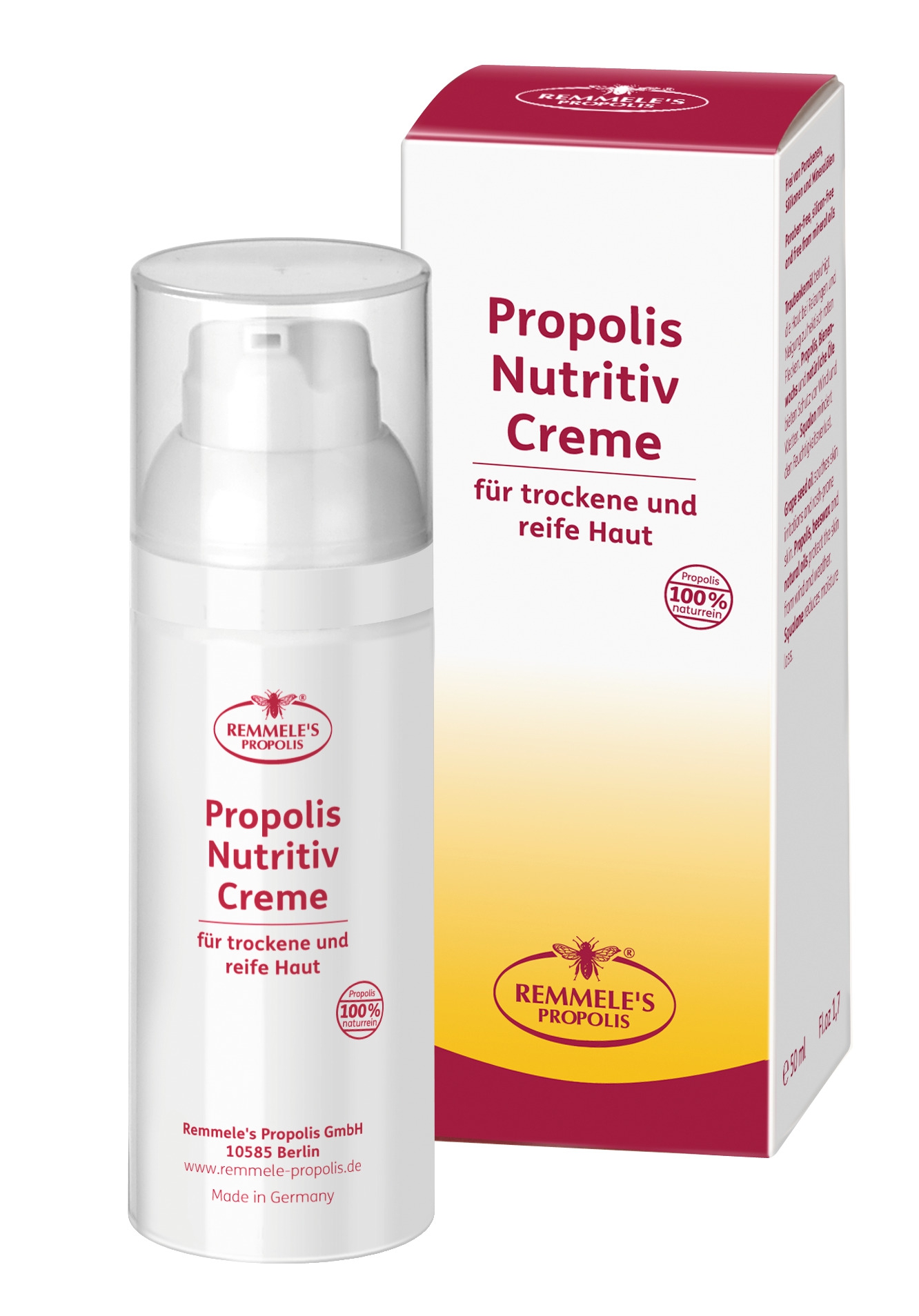 🐝 REMMELE`s PROPOLIS Nutritiv Creme 50 ml 🐝 REMMELE`s PROPOLIS Nutritiv Creme 50 ml