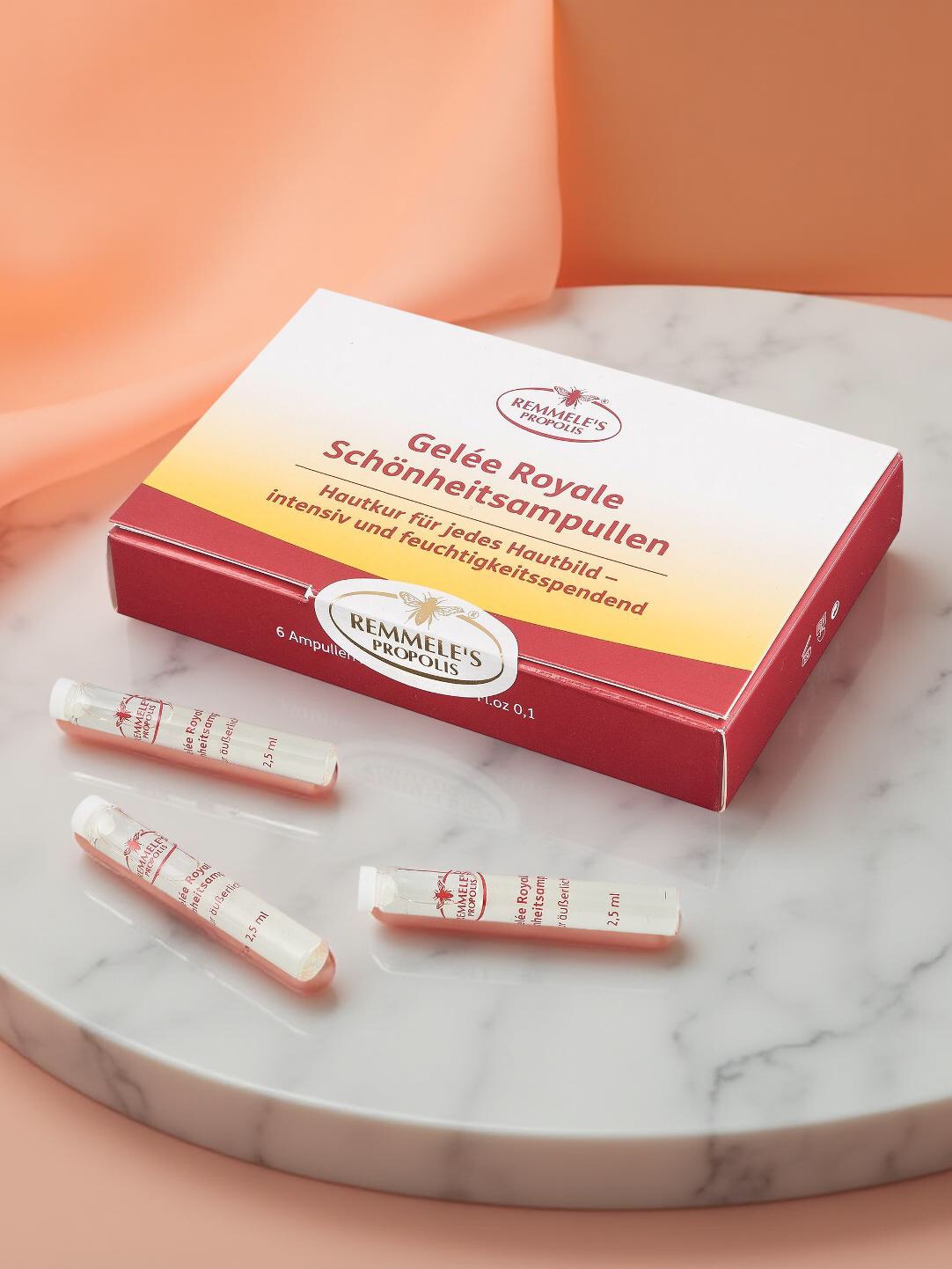 🐝 REMMELE`s PROPOLIS Gelée Royale Schönheitsampullen | 6x 2,5 ml 🐝 REMMELE`s PROPOLIS Gelée Royale Schönheitsampullen | 6x 2,5 ml