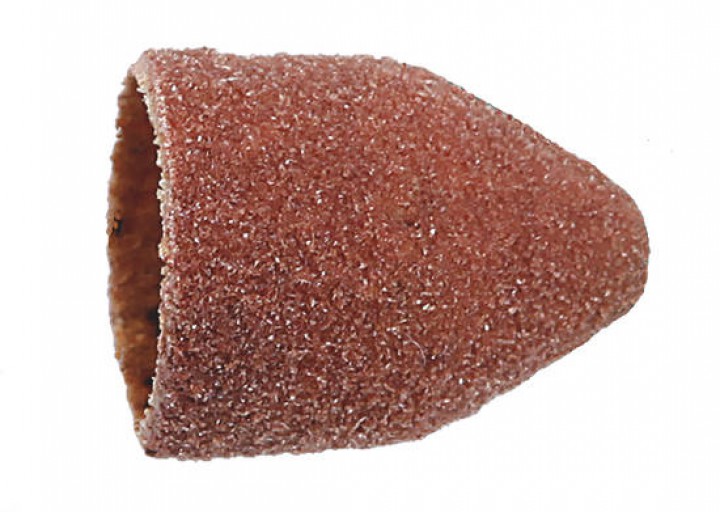 Schleifkappen mittel, spitz, Ø 13 mm, 10 Stück Schleifkappen mittel, spitz, Ø 13 mm, 10 Stück