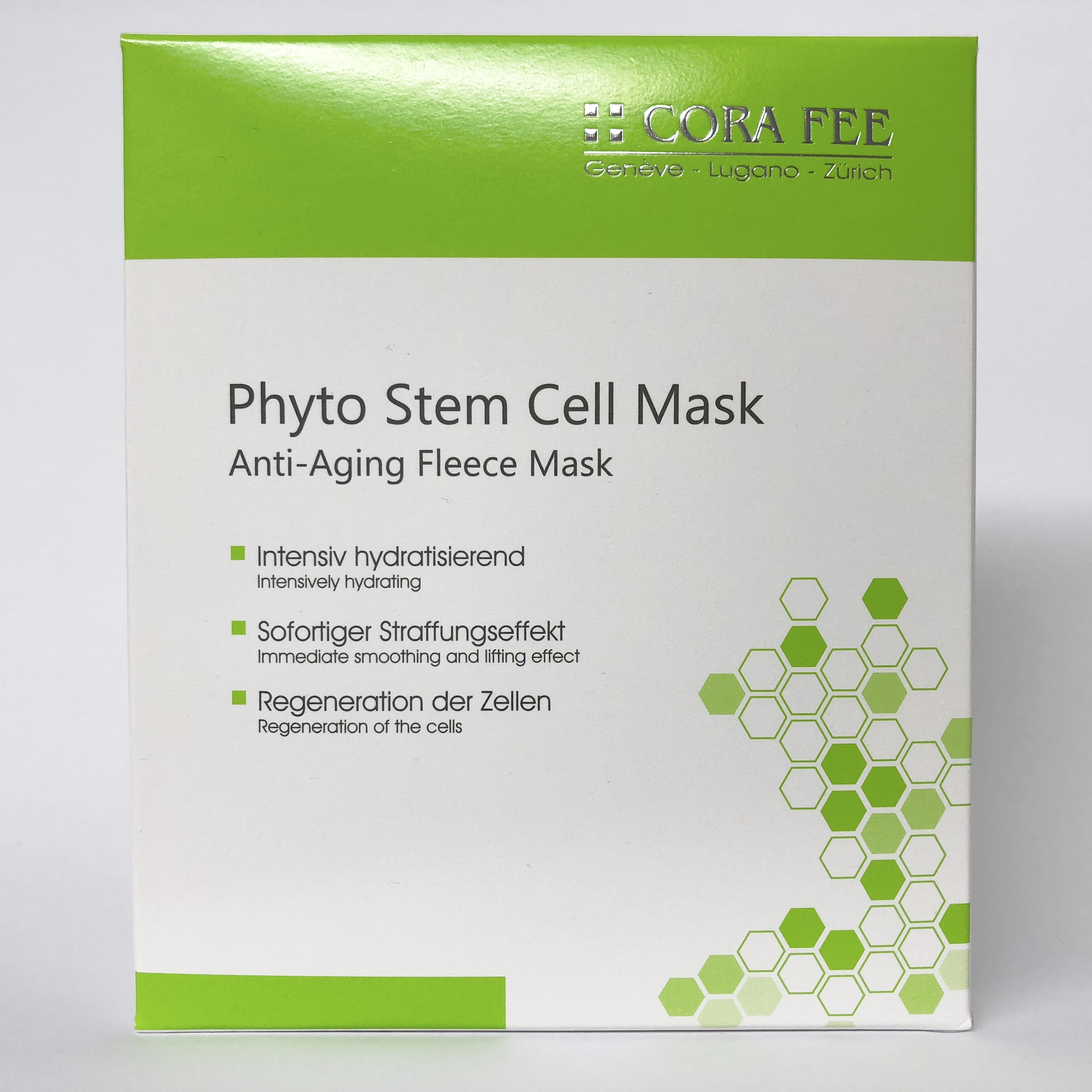 Cora Fee Phyto Stem Cell Mask | Anti-Aging Fleece Mask 5 Stück