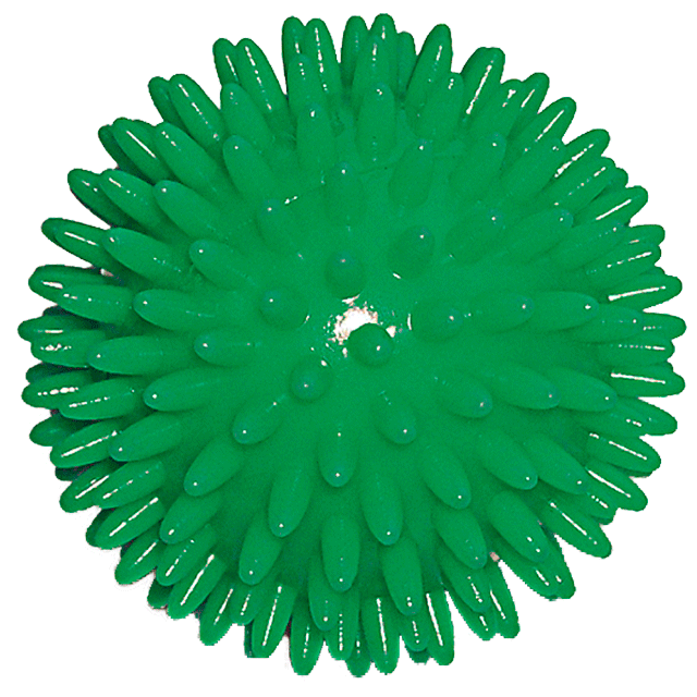 Igel-Massage Hand- und Fußball grün, Ø 7 cm