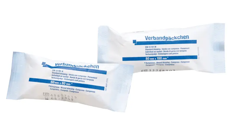 Snögg Verbandspäckchen steril mittel, 80 x 100 mm Snögg Verbandspäckchen steril mittel, 80 x 100 mm