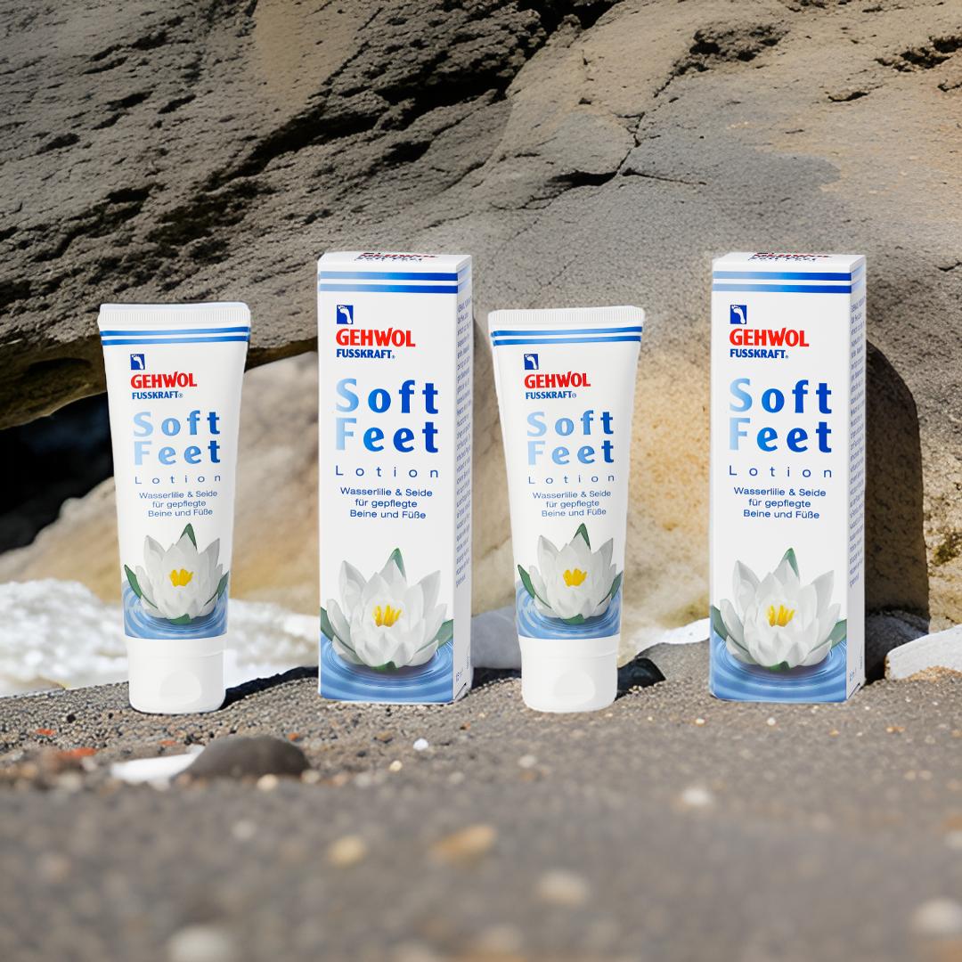 Vorteilspack GEHWOL FUSSKRAFT Soft Feet Lotion 4x125 ml (500 ml) Vorteilspack GEHWOL FUSSKRAFT Soft Feet Lotion 4x125 ml (500 ml)