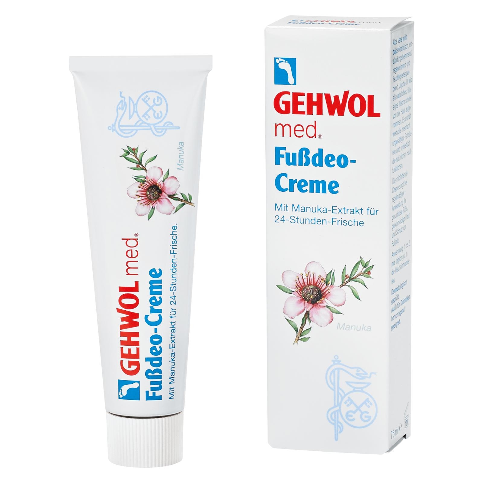 GEHWOL med Fußdeo-Creme | 6x 75 ml (450 ml) GEHWOL med Fußdeo-Creme | 6x 75 ml (450 ml)