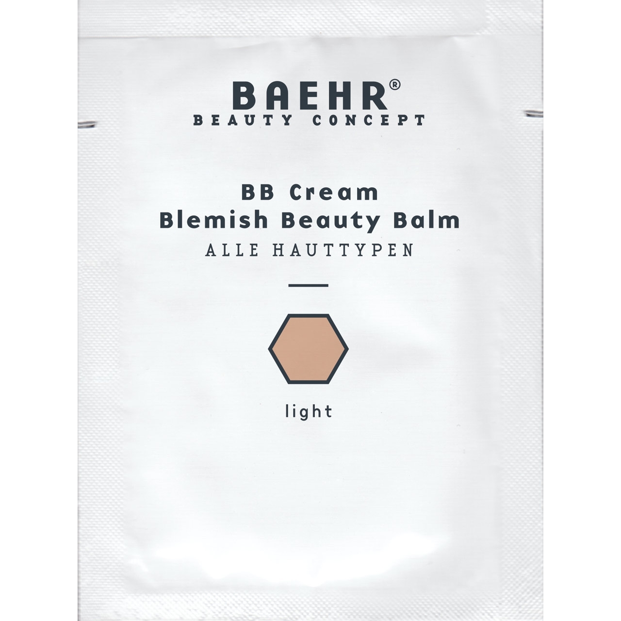 BAEHR BEAUTY CONCEPT - BB Cream light Blemish Beauty Balm, Sachet 2 ml BAEHR BEAUTY CONCEPT - BB Cream light Blemish Beauty Balm, Sachet 2 ml
