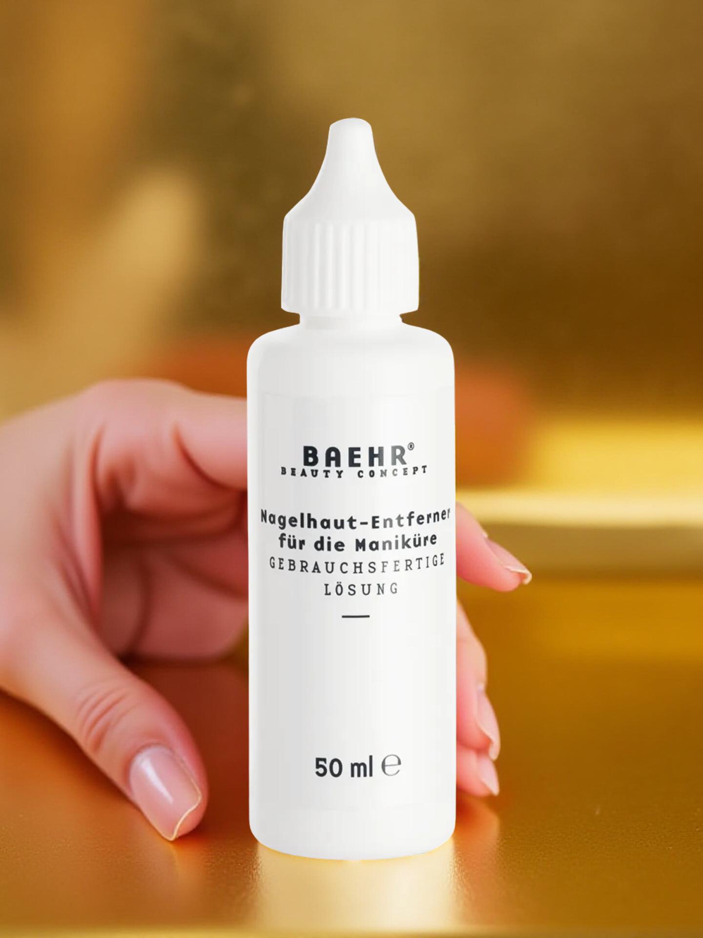 BAEHR BEAUTY COMPLEX Nagelhaut-Entferner mit Dosierspitze 50 ml BAEHR BEAUTY COMPLEX Nagelhaut-Entferner mit Dosierspitze 50 ml