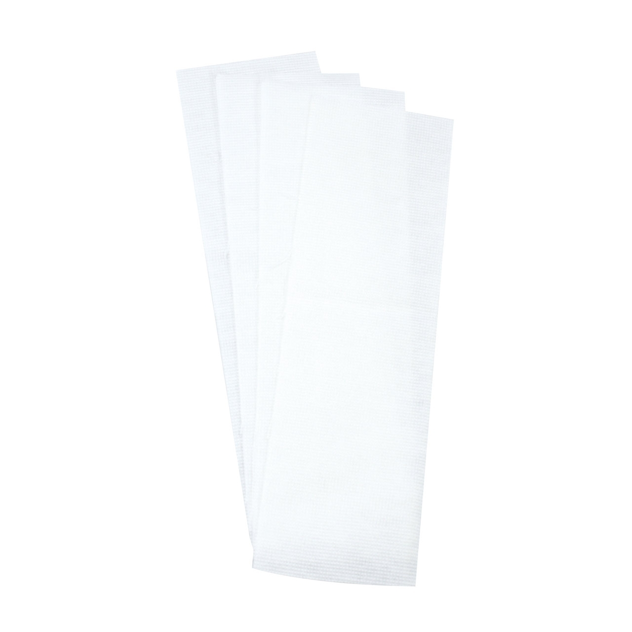 Vliesstreifen Textil 22 x 7 cm mit eingewebten Fäden, 100 Stück Vliesstreifen Textil 22 x 7 cm mit eingewebten Fäden, 100 Stück