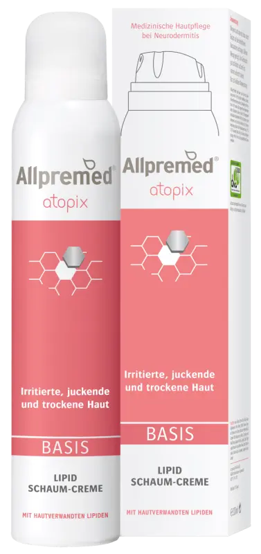 Allpremed atopix Lipid Schaum-Creme BASIS 200 ml - MHD 11/24 Allpremed atopix Lipid Schaum-Creme BASIS 200 ml - MHD 11/24
