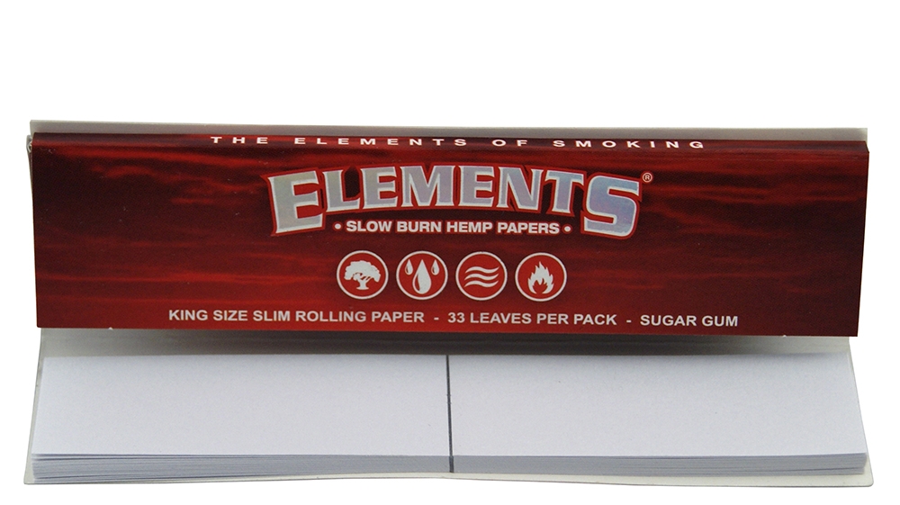Elements Papers I Red Connoisseur Papers With Tips, 24 x 33 Papers BOX