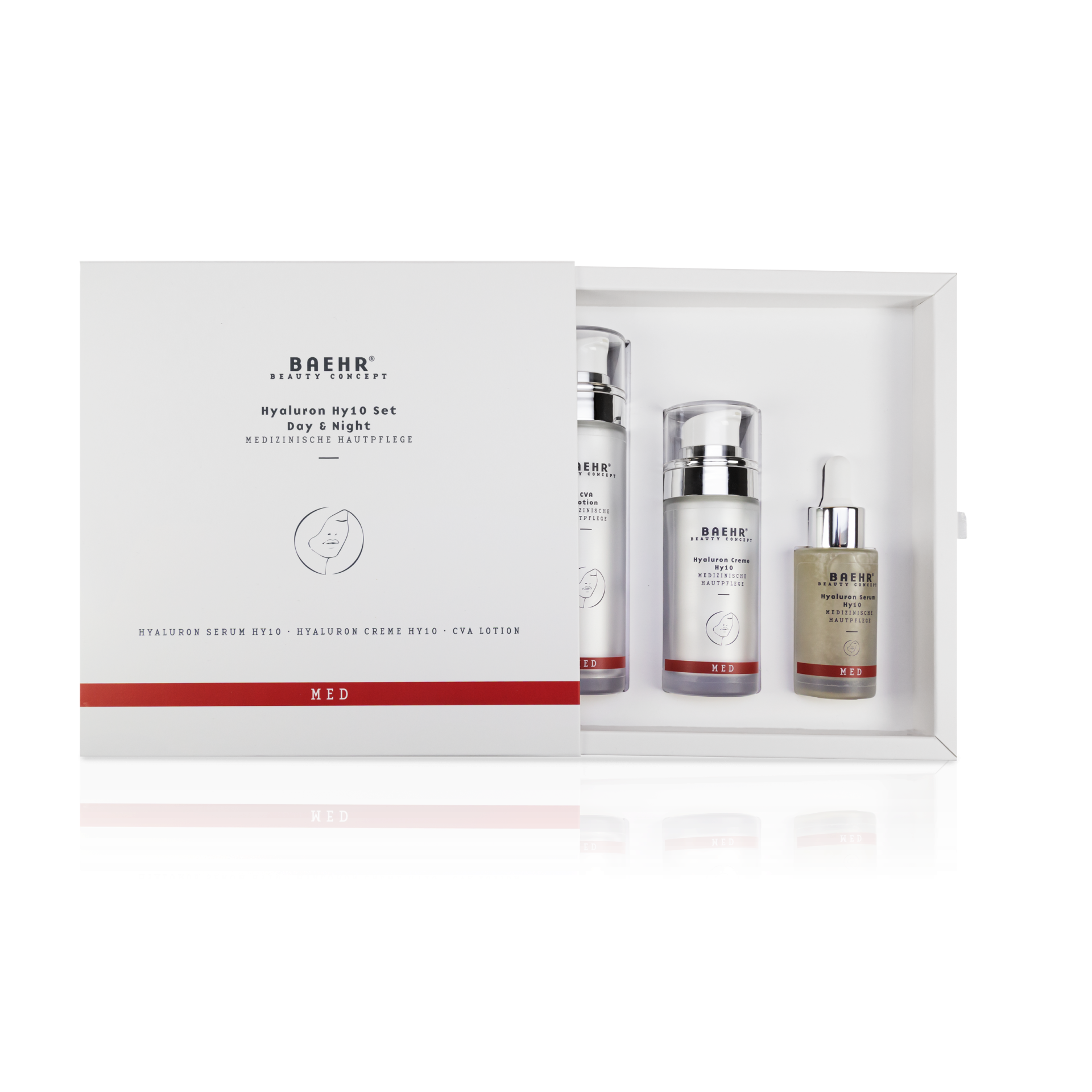BAEHR Beauty Concept Hyaluron Serum Hy10, Set Day & Night