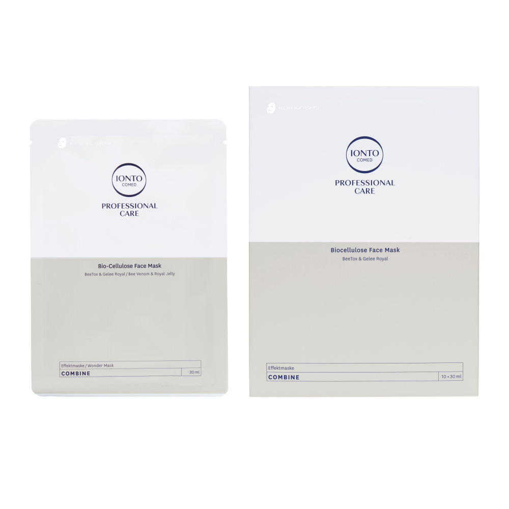 IONTO-COMED Professional Care Combine Bio-Cellulose-Mask Beetox-Age-Reverse 10 Stück IONTO-COMED Professional Care Combine Bio-Cellulose-Mask Beetox-Age-Reverse 10 Stück