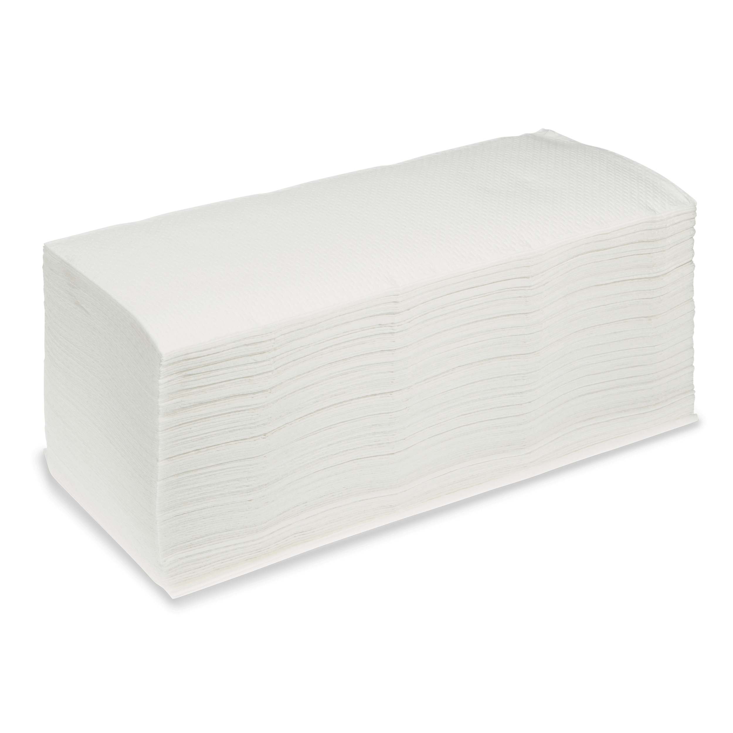 Papier-Falthandtücher 2-lagig weiß 200 Stück ca. 24 x 22 cm