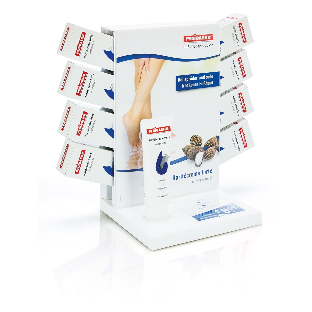 🔴 PEDIBAEHR "Display-Set "Karité" 24 Stück á 125 ml 🔴 PEDIBAEHR "Display-Set "Karité" 24 Stück á 125 ml