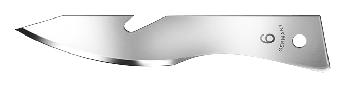 OR-Skalpellklingen Fig. 6, 10 Stück OR-Skalpellklingen Fig. 6, 10 Stück