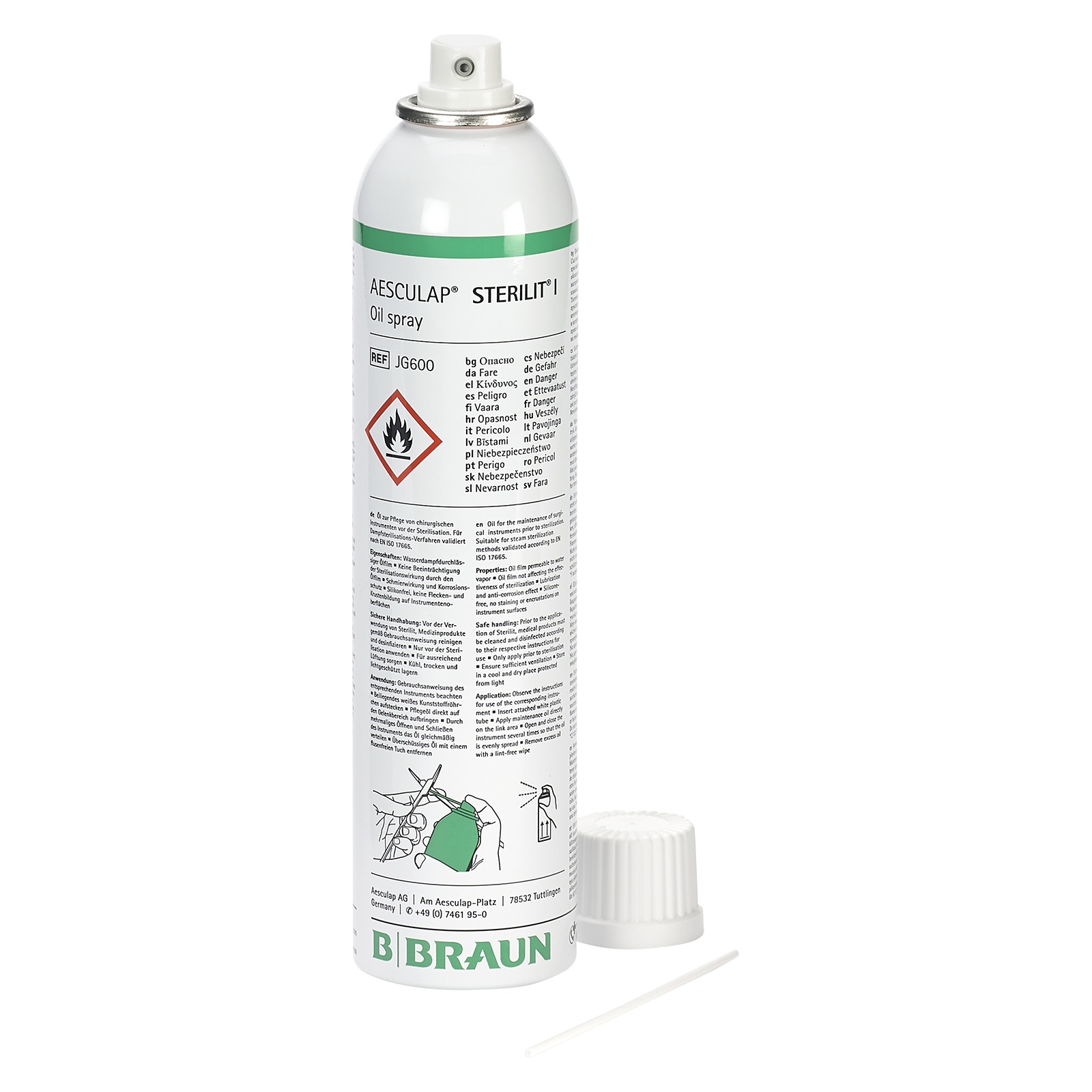 AESCULAP - Sterilit I Ölspray 300 ml AESCULAP - Sterilit I Ölspray 300 ml