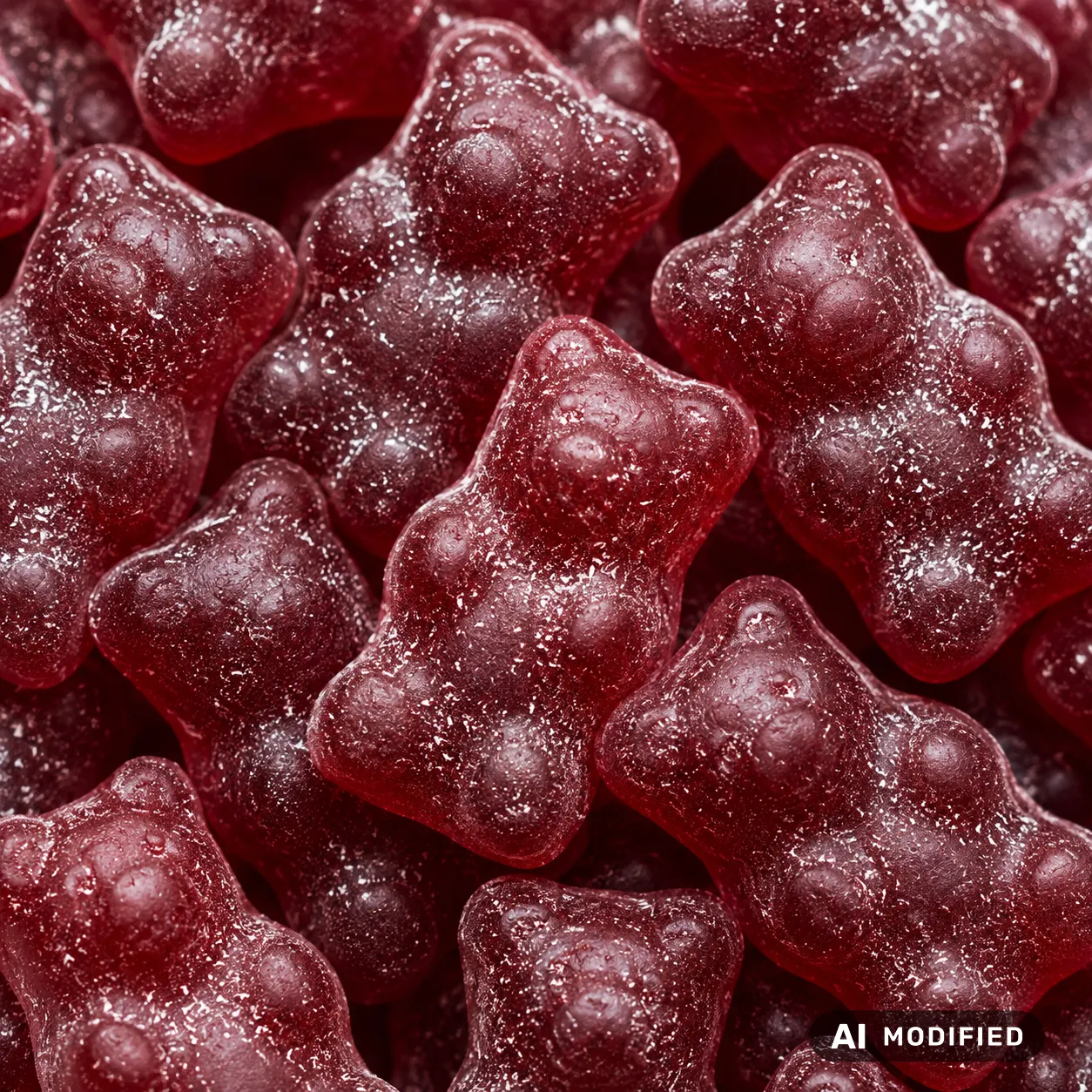 BAEHR Haut + Haare + Nägel Gums mit Biotin, Vitamin A und Zink, Rote-Beere-Geschmack