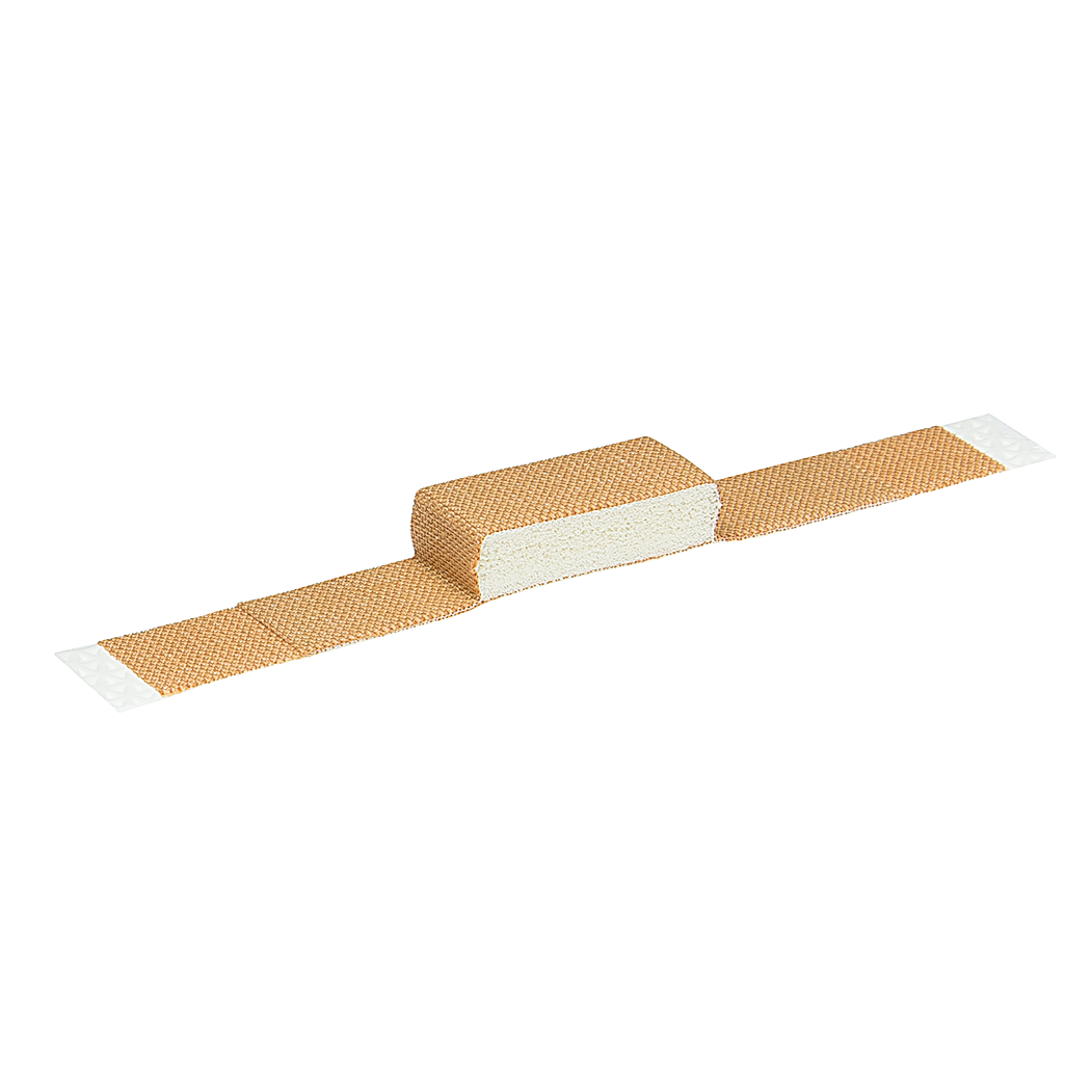 PEDIBAEHR Druckschutzpflaster gerade, 1 Pack (9 Stk.)
