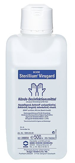 BODE Sterillium Virugard Hände-Desinfektionsmittel | 500 ml