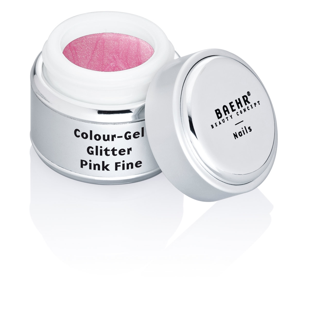 BAEHR BEAUTY CONCEPT - NAILS Colour-Gel Glitter Pink Fine 5 ml BAEHR BEAUTY CONCEPT - NAILS Colour-Gel Glitter Pink Fine 5 ml