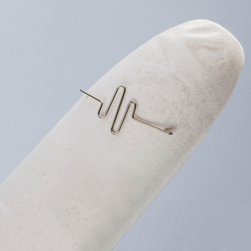 BAEHR KlickFix-Spange in 0,4 mm, einteilige Orthonyxie-Spange, Breite 20 mm 5 Stück