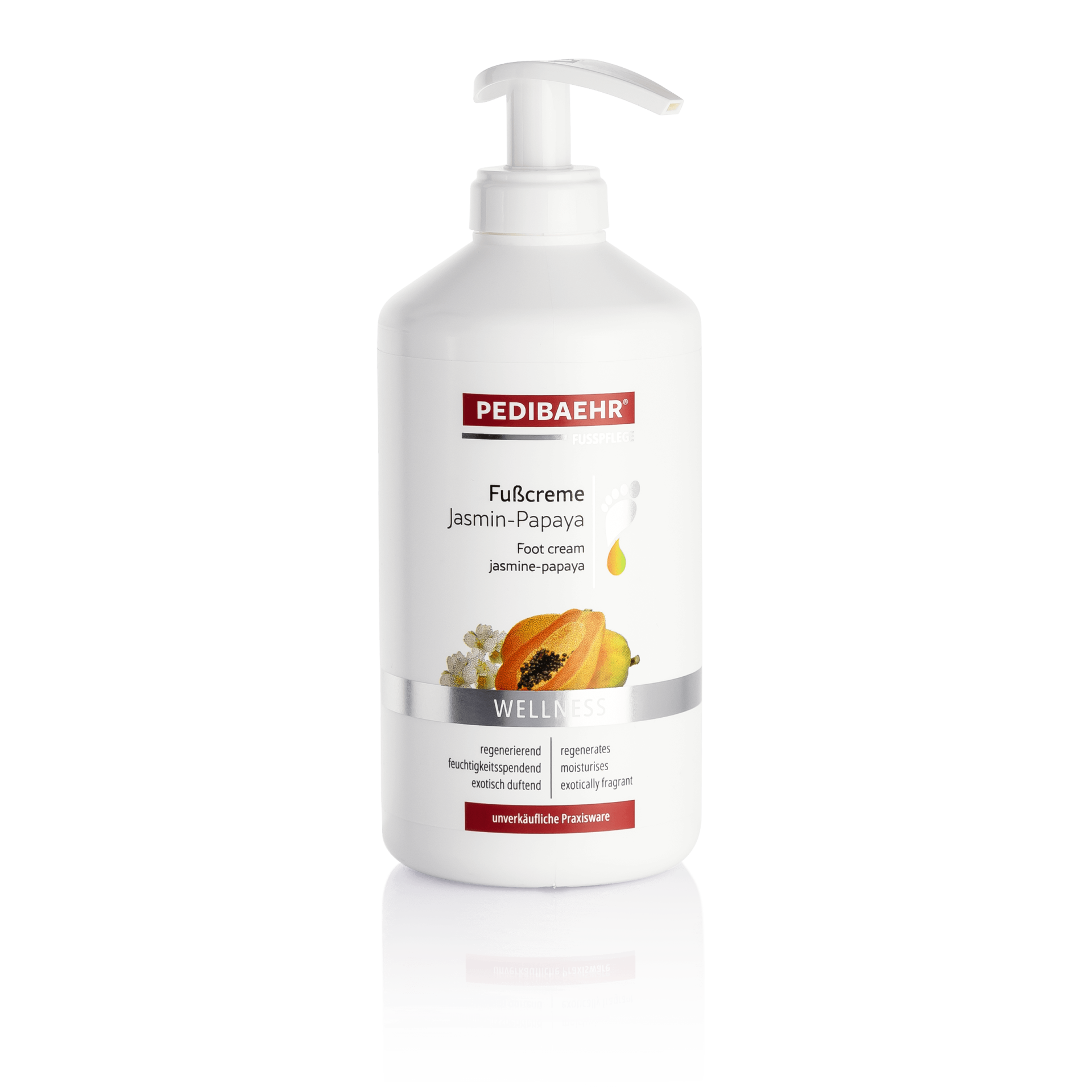 PEDIBAEHR Fußcreme Jasmin-Papaya 500 ml PEDIBAEHR Fußcreme Jasmin-Papaya 500 ml