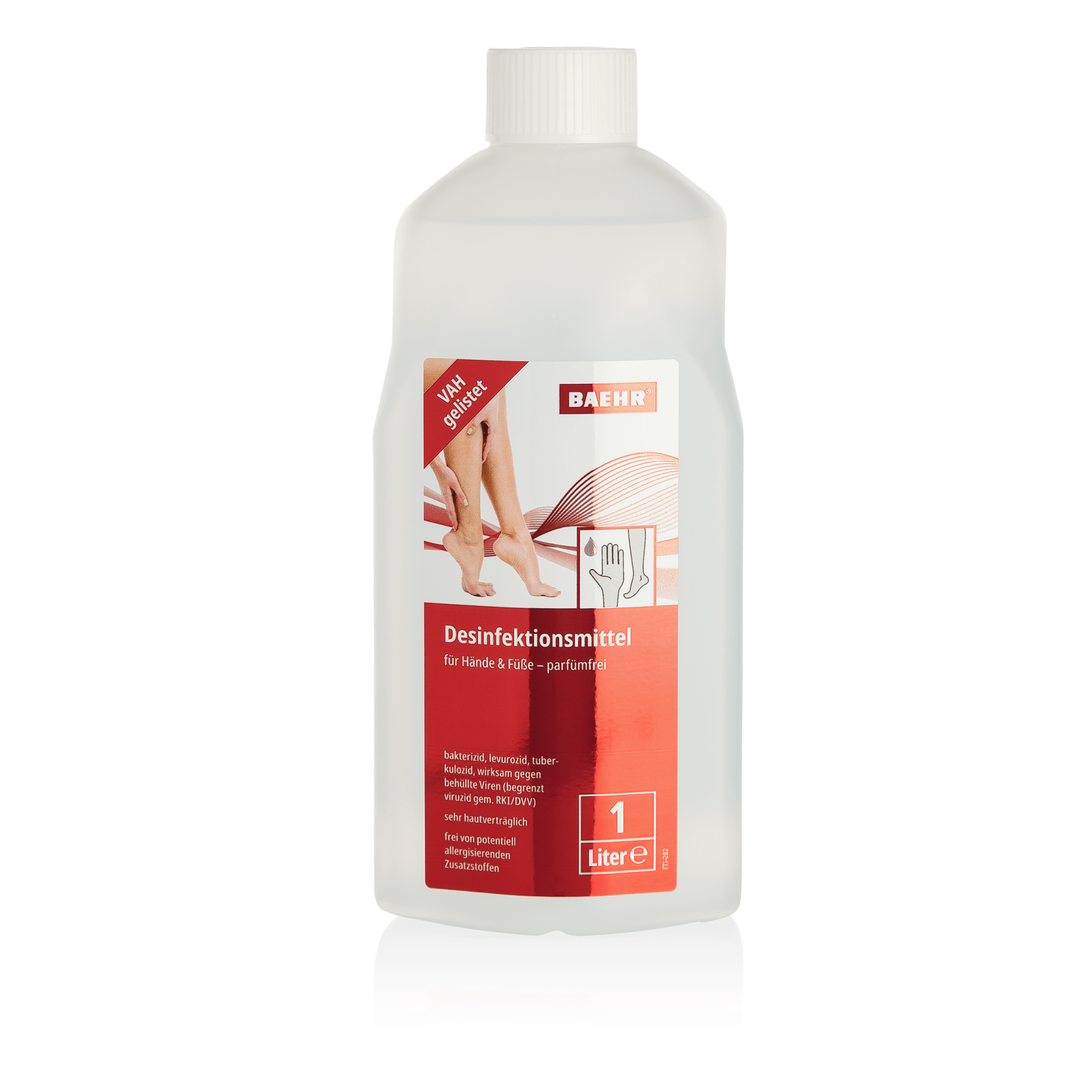 BAEHR Desinfektionsmittel für Hände und Füße 1000 ml BAEHR Desinfektionsmittel für Hände und Füße 1000 ml