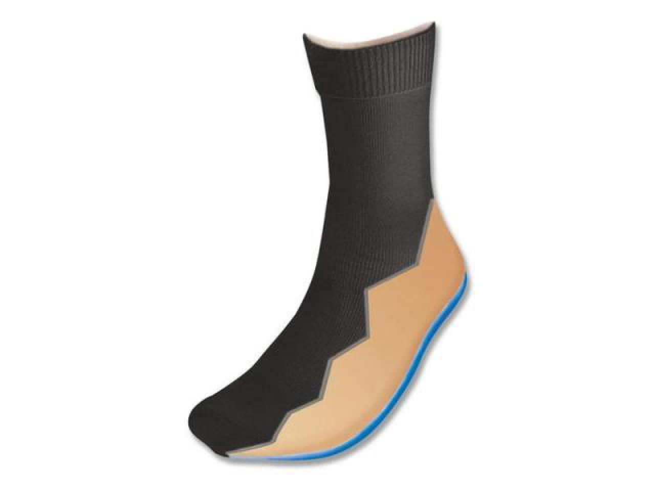 Diabetikersocken mit einer Einlage aus Polymer-Gel Größe: 37-40 Diabetikersocken mit einer Einlage aus Polymer-Gel Größe: 37-40