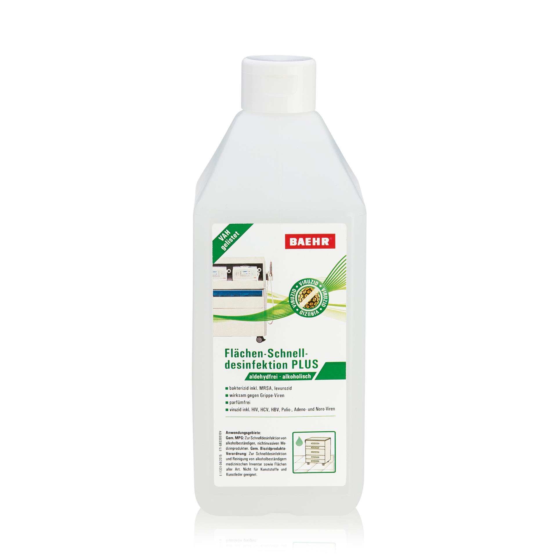BAEHR Flächen-Schnelldesinfektion PLUS, 1000 ml BAEHR Flächen-Schnelldesinfektion PLUS, 1000 ml