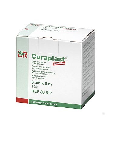 Curaplast Sensitiv, 5 m x 6 cm Curaplast Sensitiv, 5 m x 6 cm