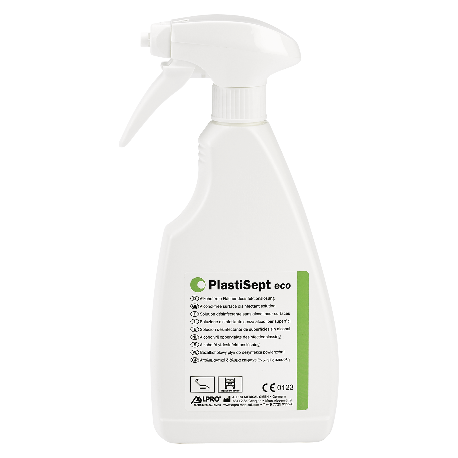 ALPRO PlastiSept eco - Oberflächendesinfektion | Schaumflasche 500 ml ALPRO PlastiSept eco - Oberflächendesinfektion | Schaumflasche 500 ml