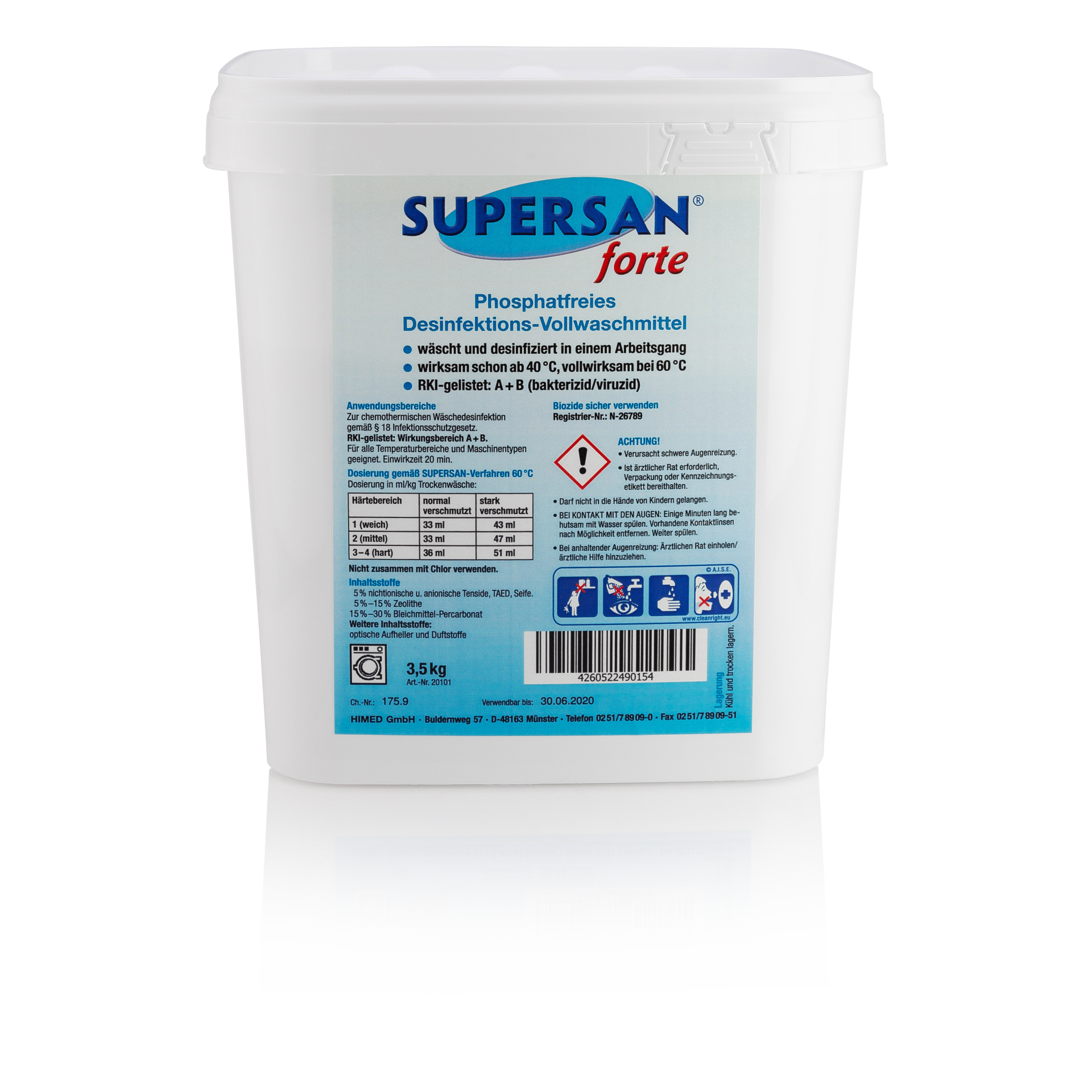 🌸 Supersan® forte Waschmittel 3,5 kg