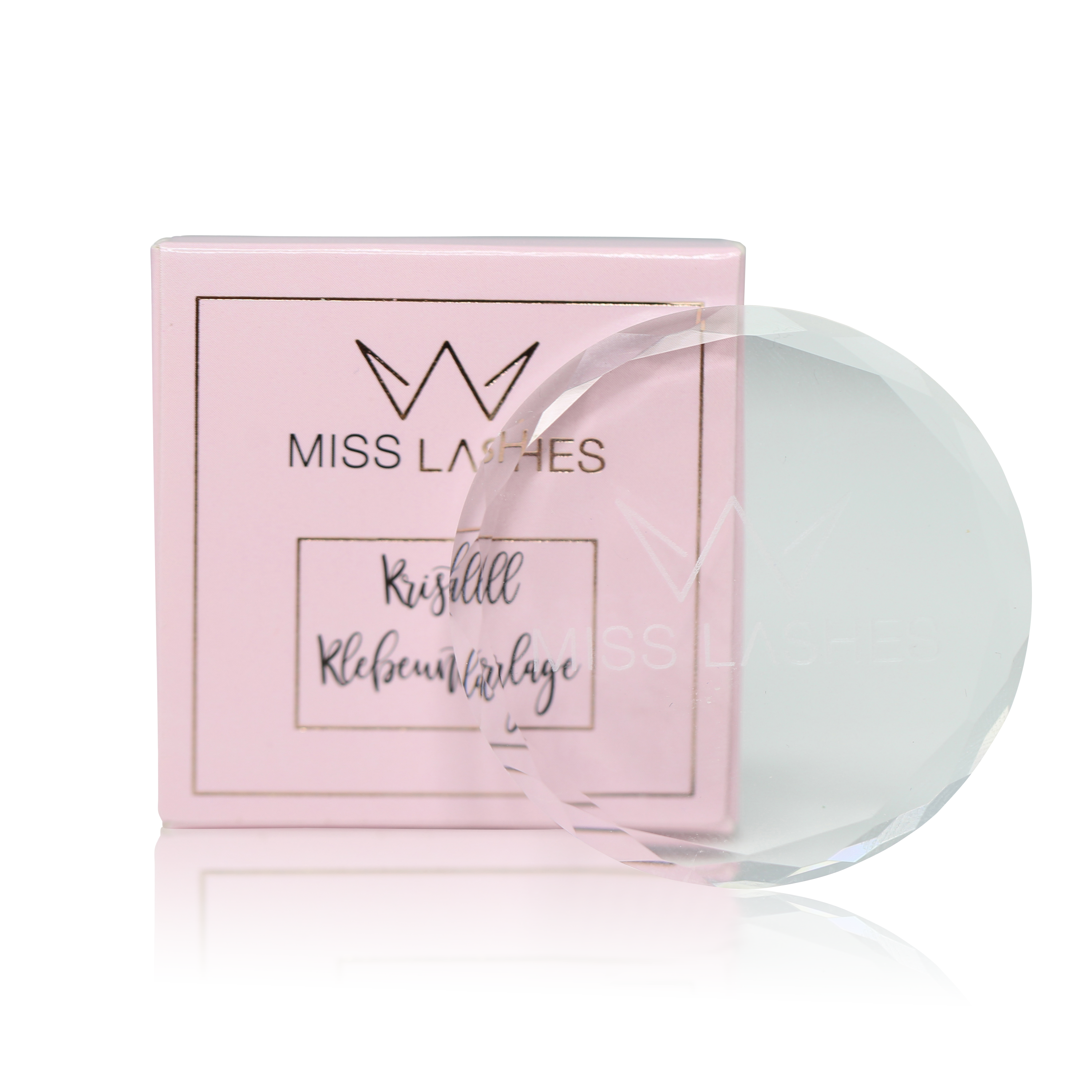 MISS LASHES Kristall-Klebeunterlage für Klebetopfen MISS LASHES Kristall-Klebeunterlage für Klebetopfen
