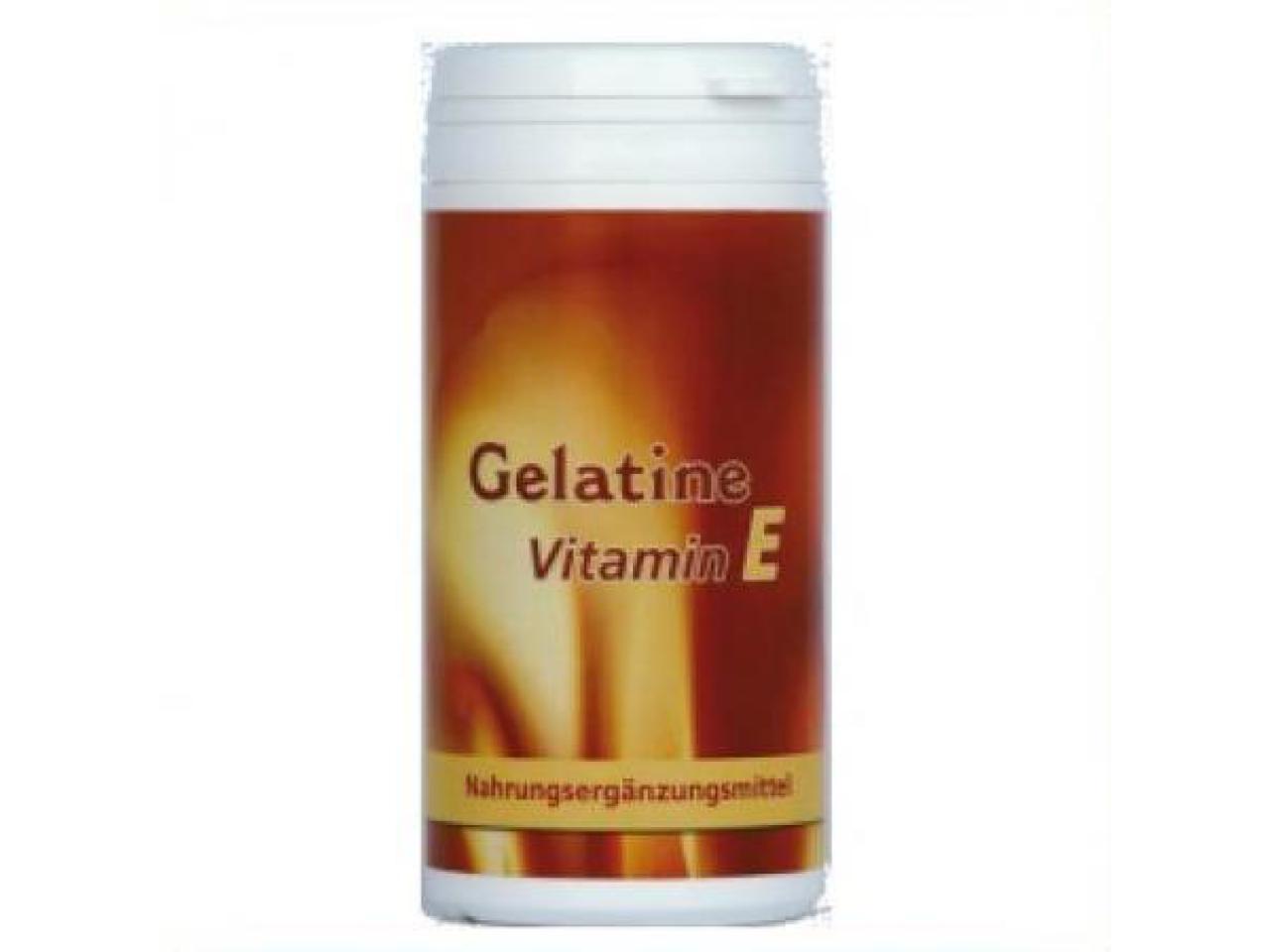 OMEGA - Gelatine Vitamin E 60 Kapseln | 39,6 g