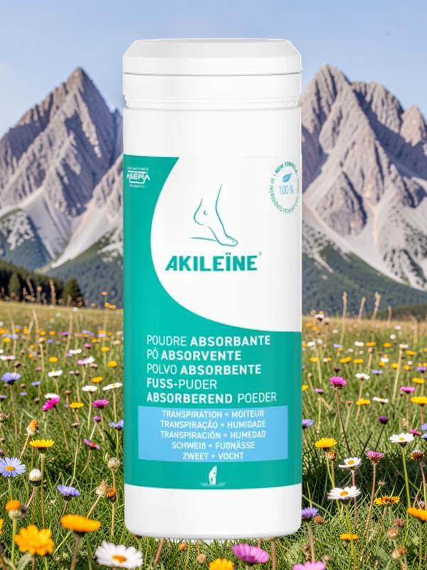AKILEINE - Antitranspirant-Fußpuder 75g