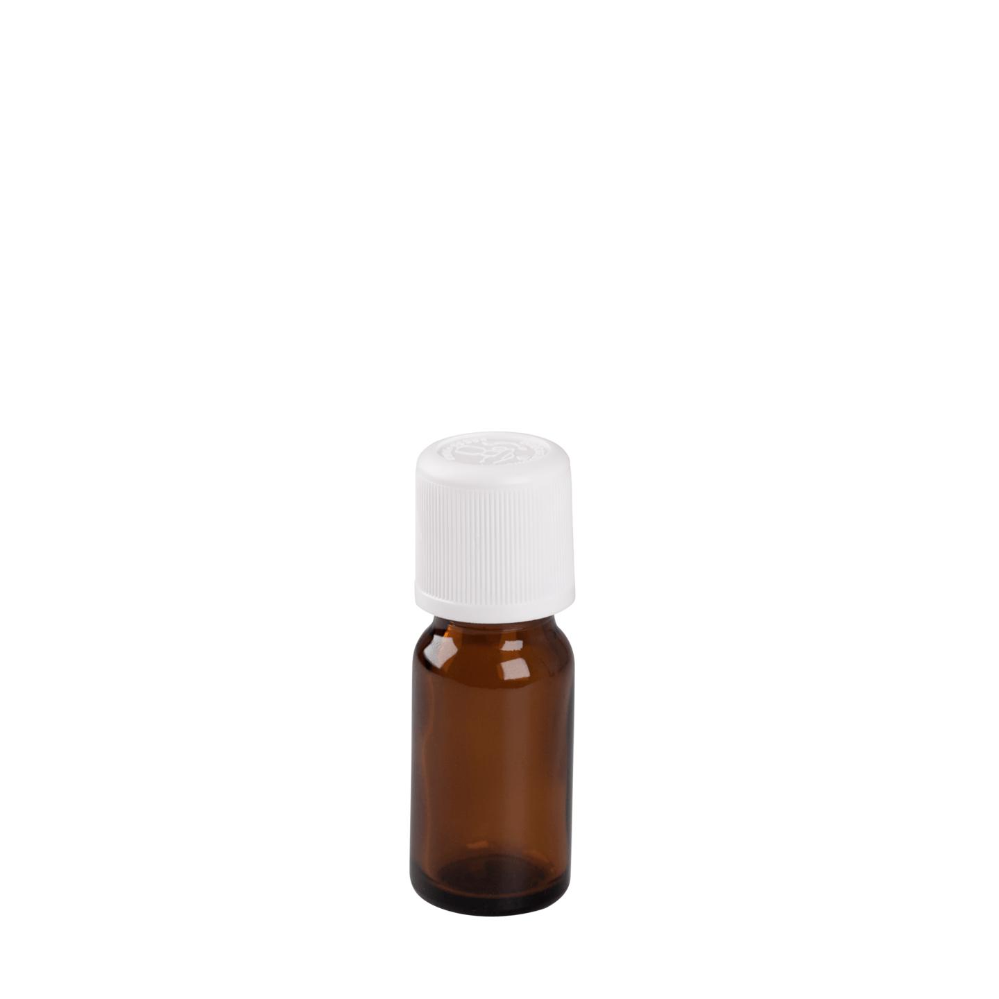 Braunglasflasche, 10 ml mit Tropfeinsatz Braunglasflasche, 10 ml mit Tropfeinsatz