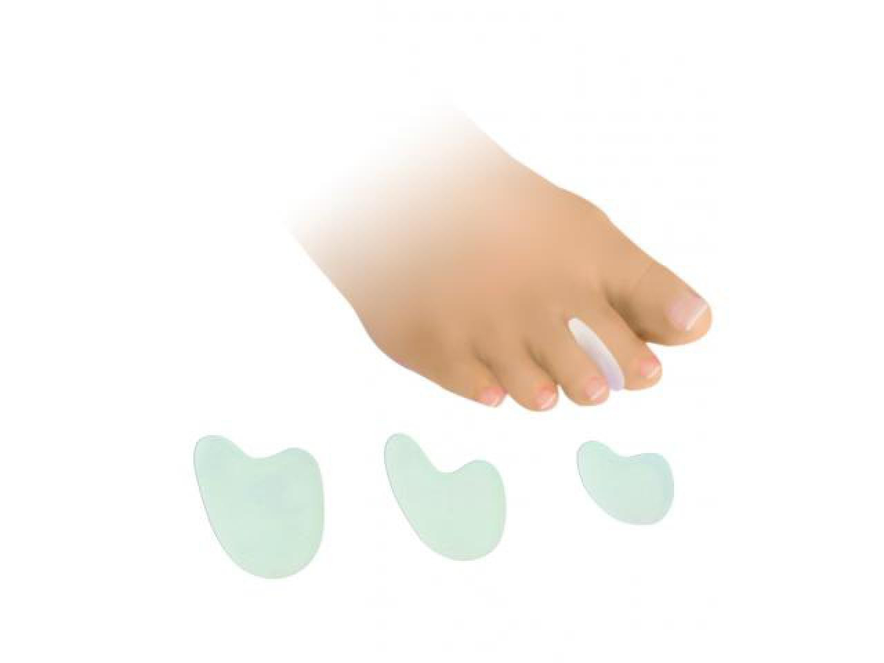 FRESCO Zehenteiler | Zehentrenner | Zehenspreizer aus Polymer Gel Größe: XL FRESCO Zehenteiler | Zehentrenner | Zehenspreizer aus Polymer Gel Größe: XL